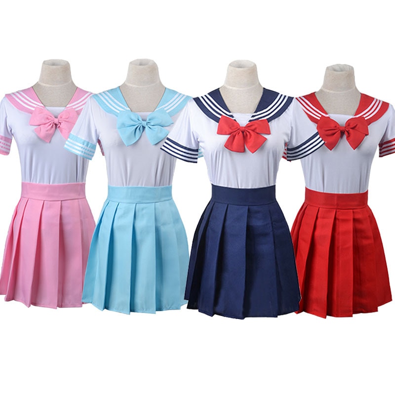 Anime Sailor Moon Cosplay Costume Tsukino Usagi Uniform Dress Outfits Cosplay for Women Halloween Carnivl Party - Sailor Moon EU Store