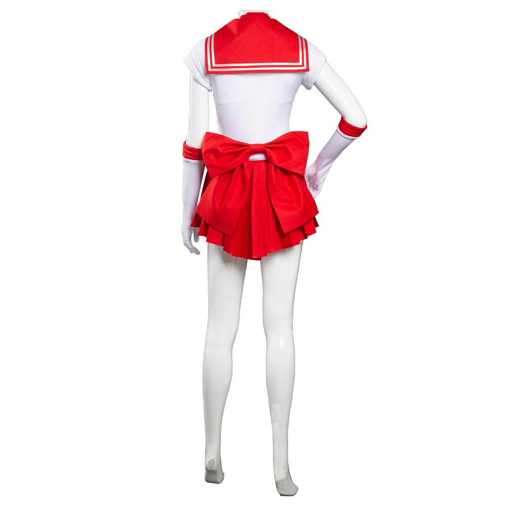 Anime Sailor Moon Costume Hino Rei Cosplay JK Uniform Halloween Carnival Suit For Women Girls 2 - Sailor Moon EU Store