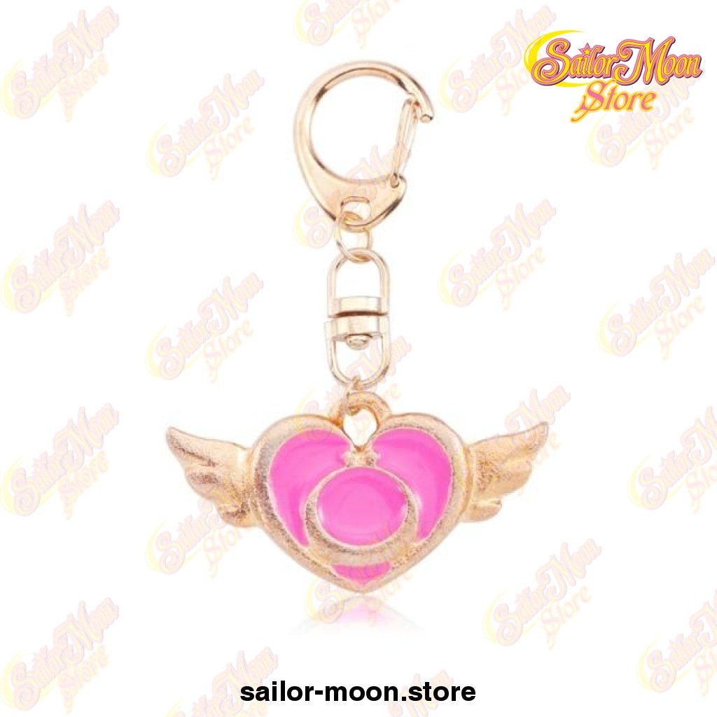 sailor moon cat mouse star wand heart angel wings pendants keychains style 7 416 - Sailor Moon EU Store