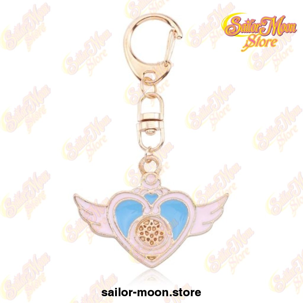 sailor moon cat mouse star wand heart angel wings pendants keychains style 8 442 - Sailor Moon EU Store