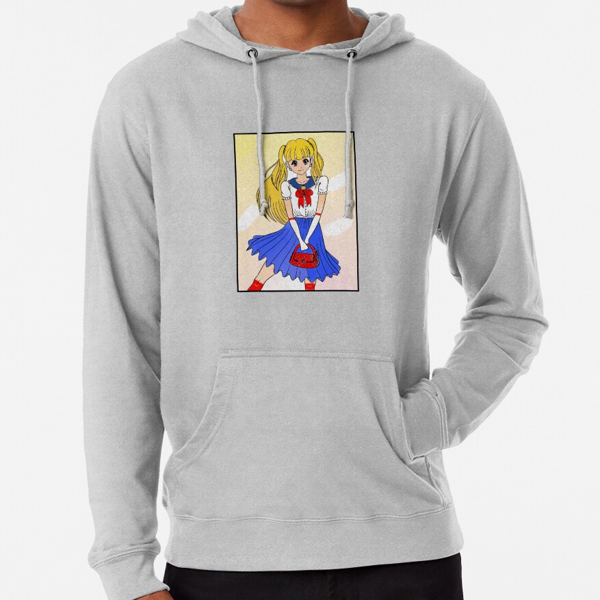 ssrcolightweight hoodiemensheather greyfrontsquare productx1000 bgf8f8f8 21 - Sailor Moon EU Store