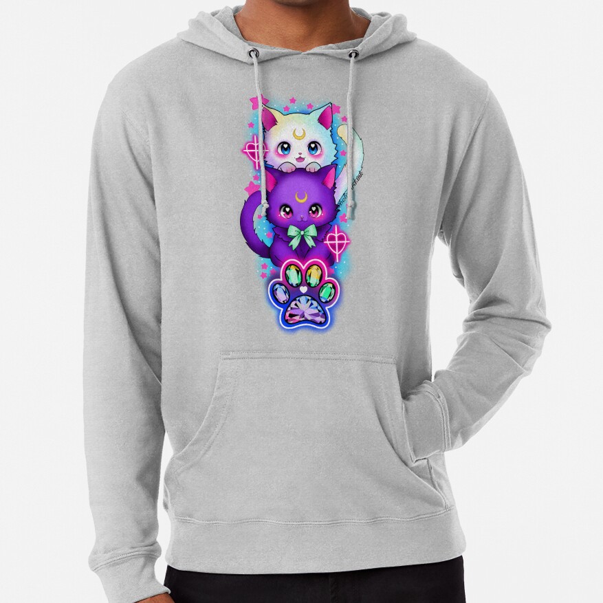 ssrcolightweight hoodiemensheather greyfrontsquare productx1000 bgf8f8f8 5 - Sailor Moon EU Store