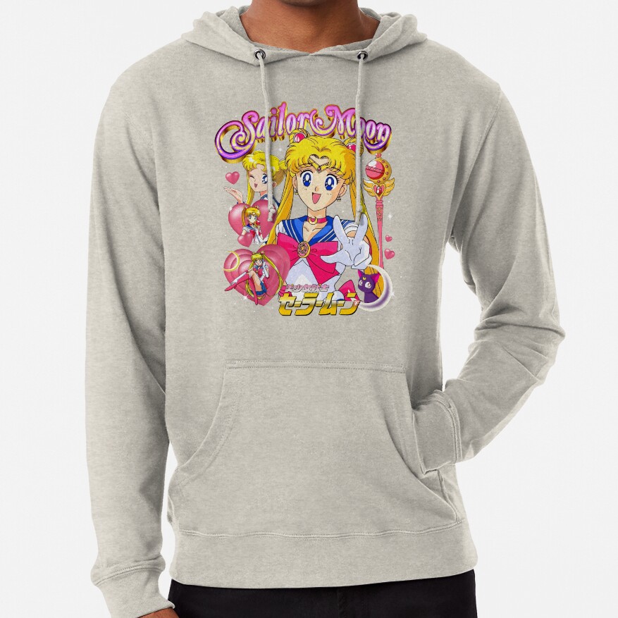 ssrcolightweight hoodiemensoatmeal heatherfrontsquare productx1000 bgf8f8f8 14 - Sailor Moon EU Store