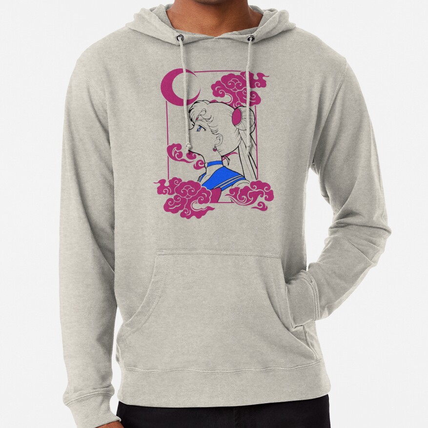 ssrcolightweight hoodiemensoatmeal heatherfrontsquare productx1000 bgf8f8f8 2 - Sailor Moon EU Store