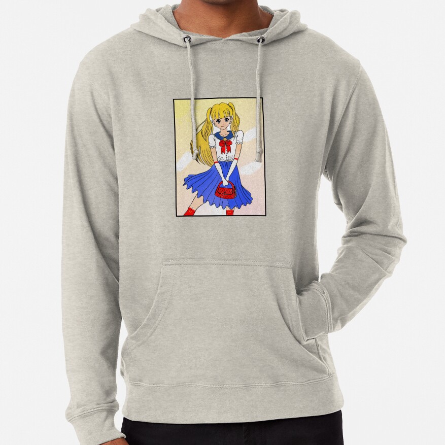 ssrcolightweight hoodiemensoatmeal heatherfrontsquare productx1000 bgf8f8f8 21 - Sailor Moon EU Store