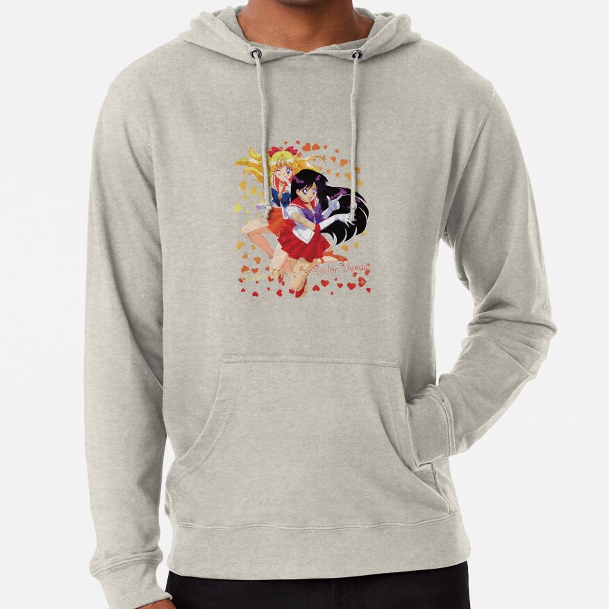 ssrcolightweight hoodiemensoatmeal heatherfrontsquare productx1000 bgf8f8f8 34 - Sailor Moon EU Store