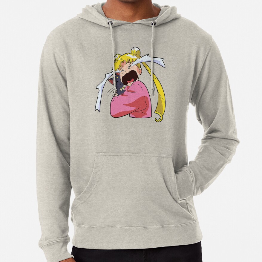 ssrcolightweight hoodiemensoatmeal heatherfrontsquare productx1000 bgf8f8f8 44 - Sailor Moon EU Store