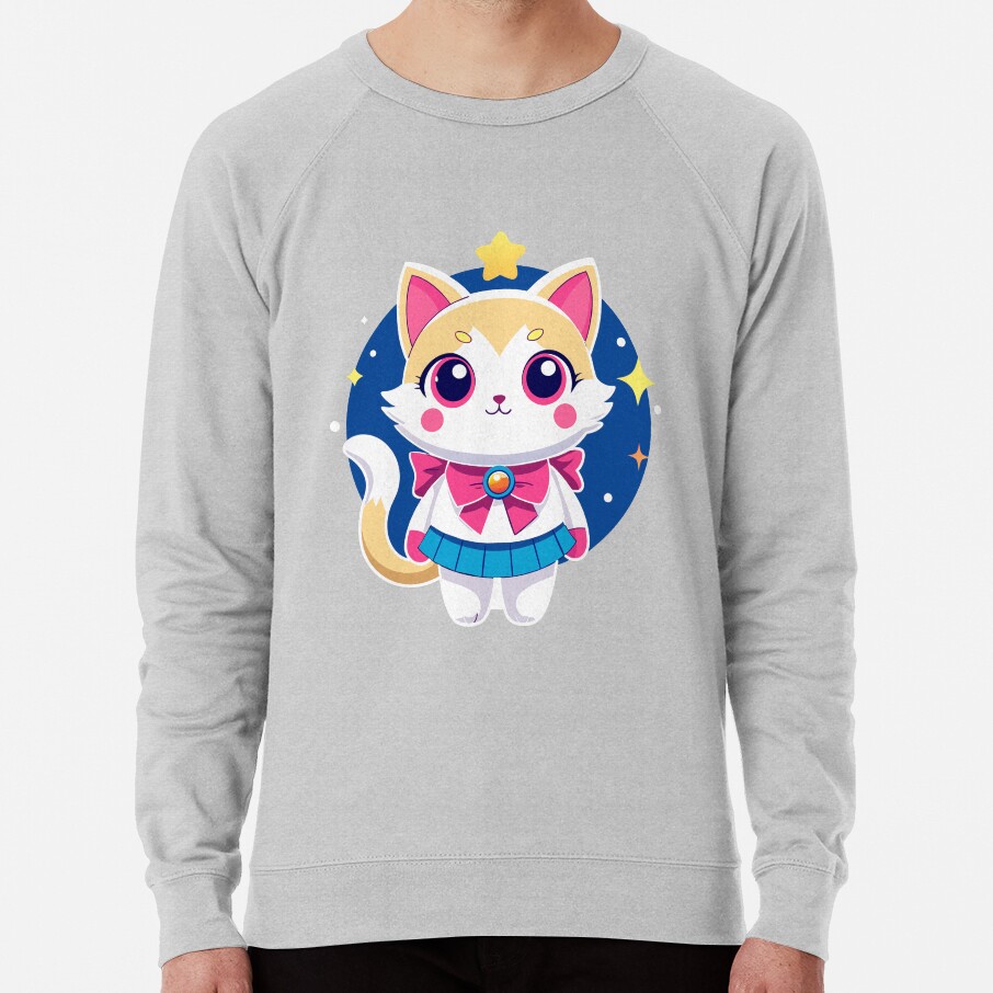 ssrcolightweight sweatshirtmensheather greyfrontsquare productx1000 bgf8f8f8 26 - Sailor Moon EU Store