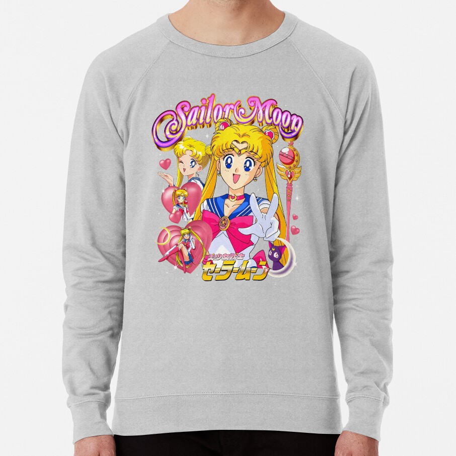 ssrcolightweight sweatshirtmensheather greyfrontsquare productx1000 bgf8f8f8 43 - Sailor Moon EU Store