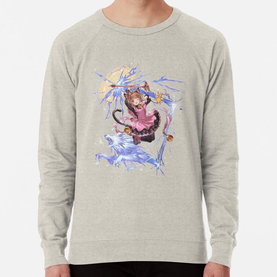 ssrcolightweight sweatshirtmensoatmeal heatherfrontsquare productx1000 bgf8f8f8 24 - Sailor Moon EU Store