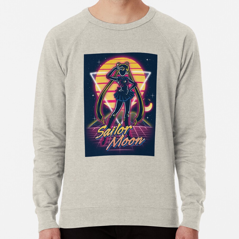 ssrcolightweight sweatshirtmensoatmeal heatherfrontsquare productx1000 bgf8f8f8 38 - Sailor Moon EU Store