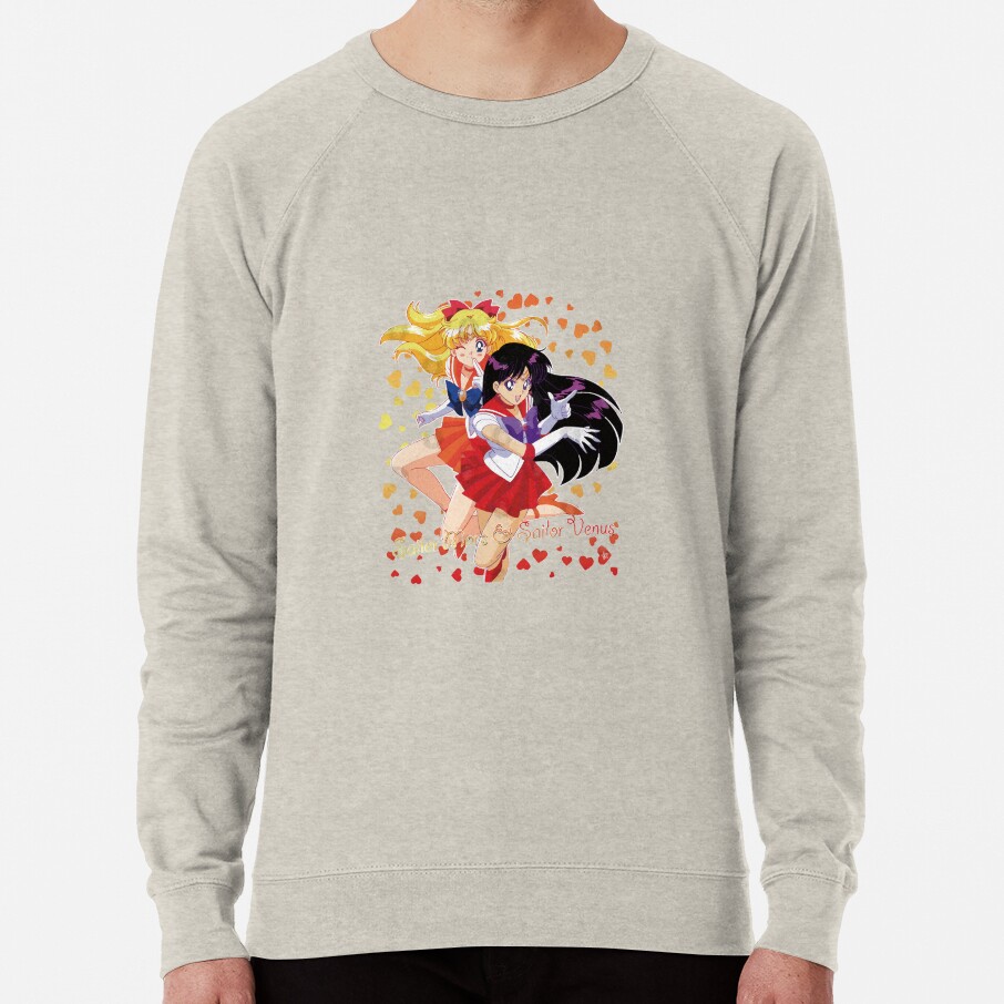 ssrcolightweight sweatshirtmensoatmeal heatherfrontsquare productx1000 bgf8f8f8 9 - Sailor Moon EU Store