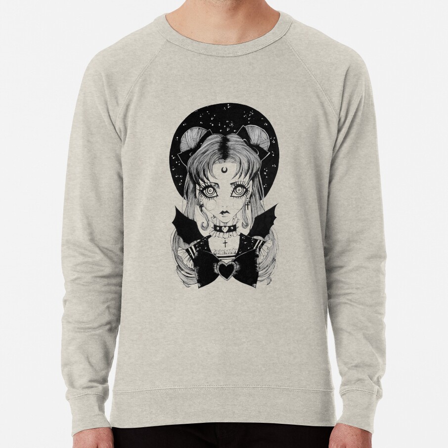 ssrcolightweight sweatshirtmensoatmeal heatherfrontsquare productx1000 bgf8f8f8 - Sailor Moon EU Store
