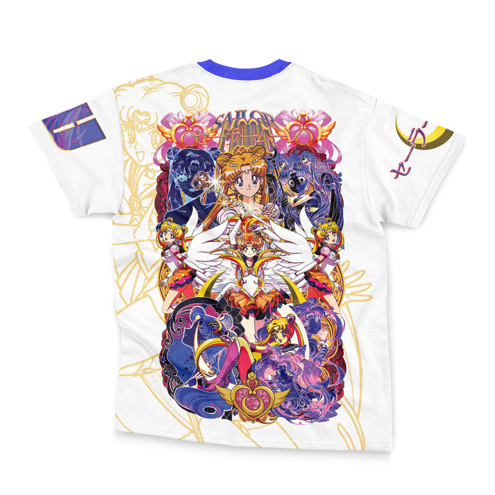 usagi Streetwear T Shirt Back wrinkly - Sailor Moon EU Store